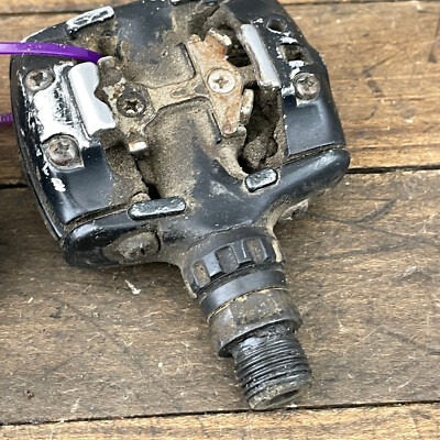 Vintage Shimano Deore XT PD-M737 Pedals Clipless 9/16 in