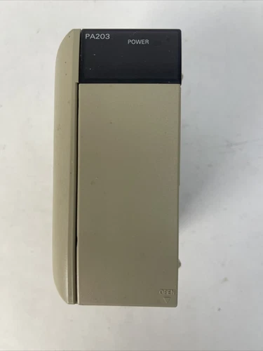 OMRON CQM1-PA203 POWER SUPPLY UNIT OUTPUT 5VDC 3.6A SOURCE 100-240VAC 60VA 