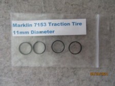 H0 - Marklin 7153 Traction Tires 11mm / 7/16 ...
