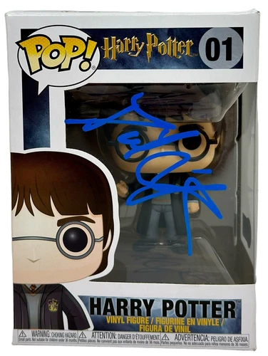 Daniel Radcliffe Signed Autograph Funko Pop Harry Potter #01 Beckett COA