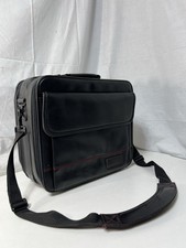 Targus Large Computer Bag Carrying Case Briefcase Laptop Notebook Leather