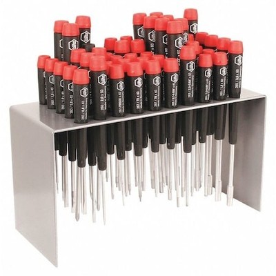 Wiha 92189 Screwdriver Set,50 Pcs,Round Shank