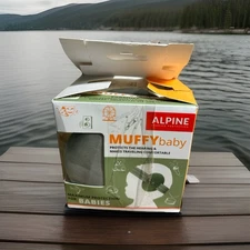 Alpine Muffy Baby Green Earmuff Max Ear Protection for Toddler up to 36 Months