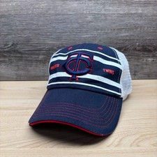 Minnesota Twins Hat Cap Snap Back Blue White Red MLB Baseball Dairy Queen DQ