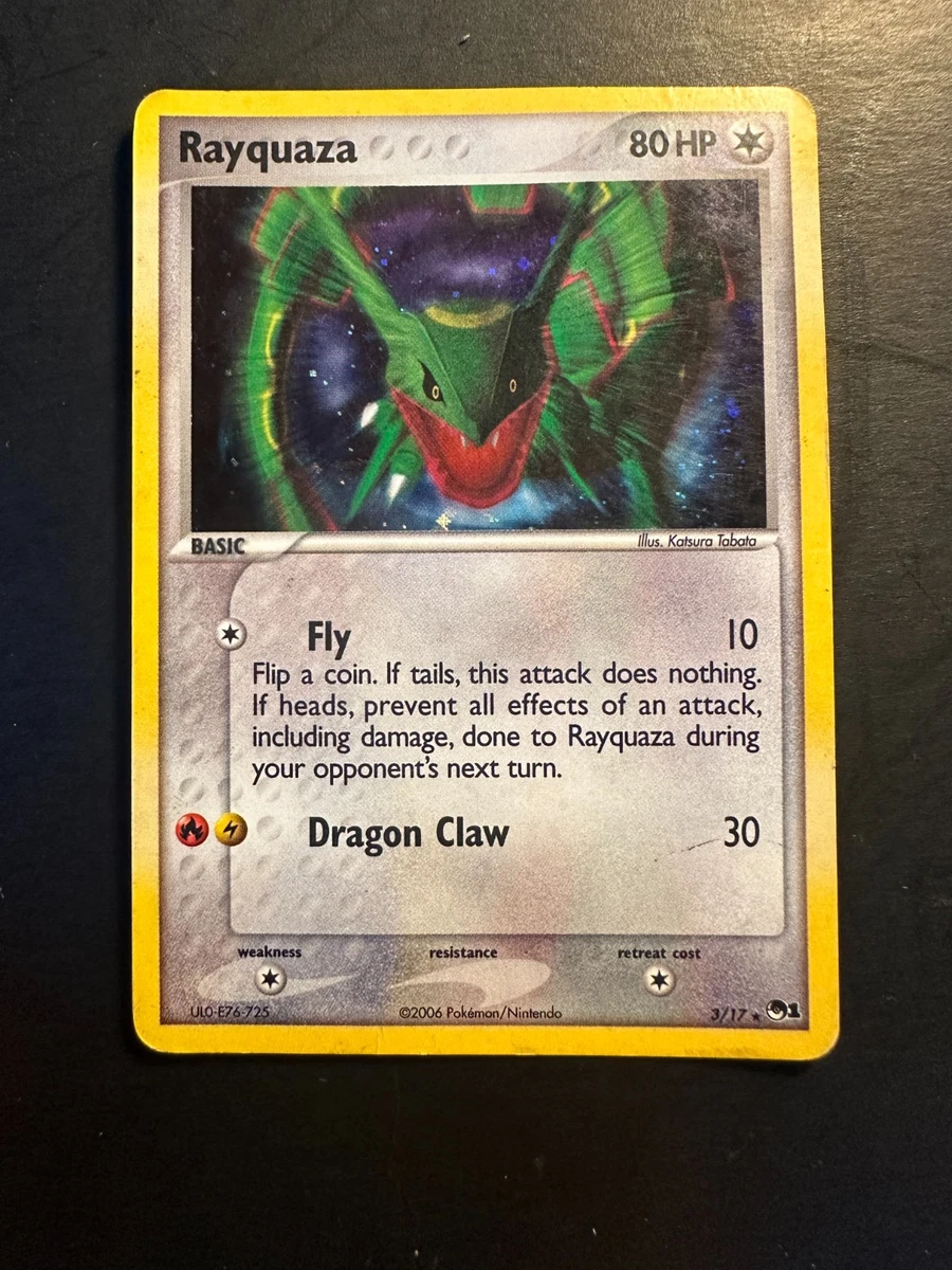 Pokémon Rayquaza Pokémon TCG Individual Collectible Card Game