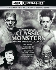 Universal Classic Monsters Icons of Horror Collection - Vol. 2 4K UHD Blu-ray