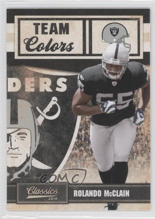 Rolando McClain #2 2010 Panini Classics Football Team Colors