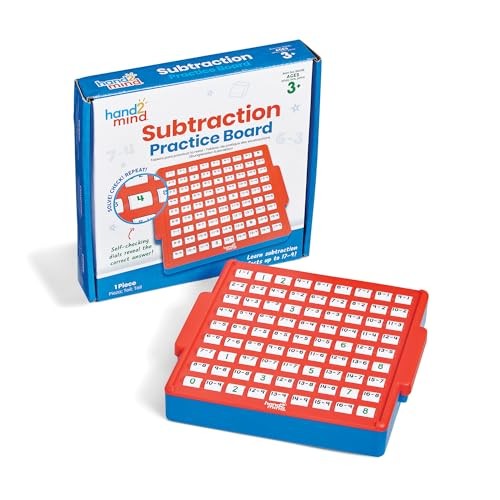 Learning Resources Subtraction Skills Practice Board (lrn-96248) (lrn96248)