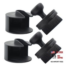 Tire Shine Applicator Brushes, Automotive Tire Dressing Applicator 2 Pack