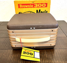 Brownie 300 Movie Projector 8mm w/ Original Box Manual Great Condition