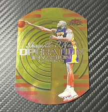 1999-00 Fleer Force Operation Invasion 11 of 15 Shaquille O'Neal RARE INSERT 🔥