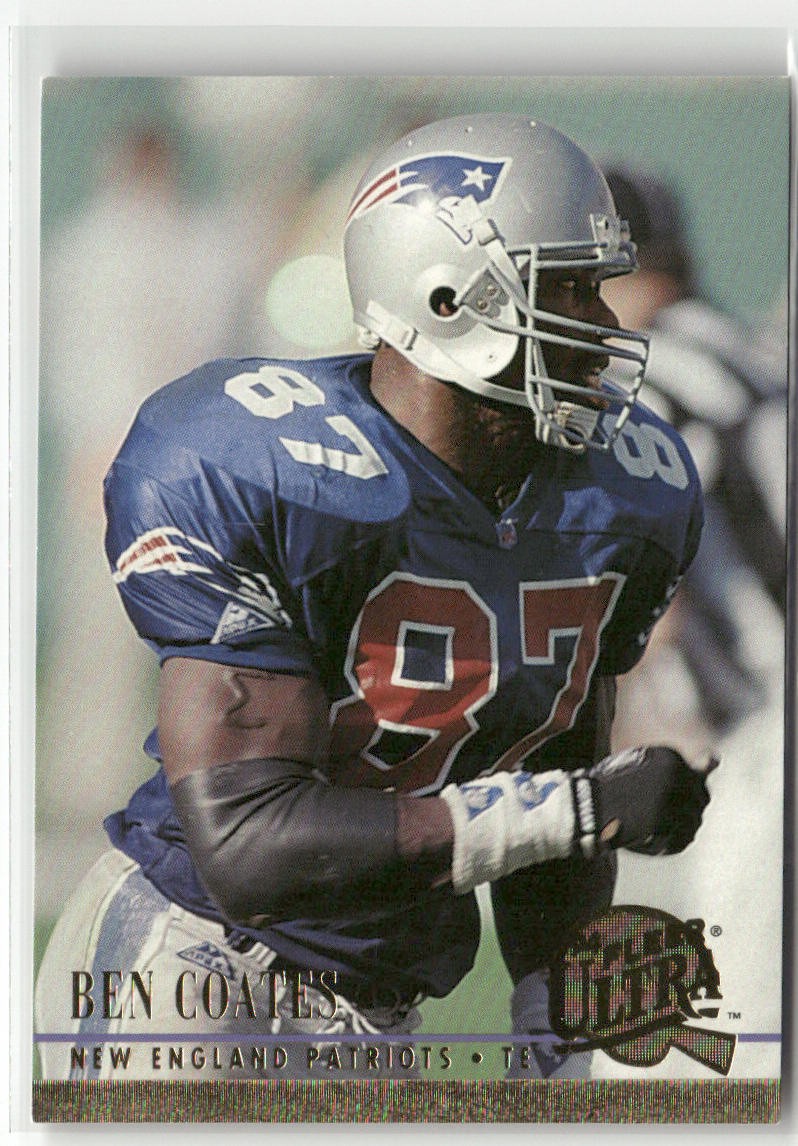 1994 ULTRA #200 BEN COATES NEW ENGLAND PATRIOTS