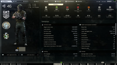 escape from tarkov account