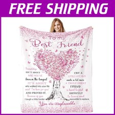 Best Friend Birthday Gifts Blanket 60"x80"