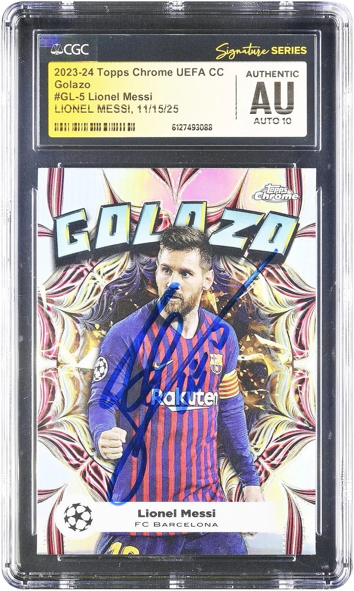 Maillot FC Barcelone Officiel 2020 signé par Lionel Messi et encadré | LCS