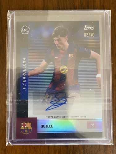 Topps FC Barcelona 2025/26 Team Set - Guille Fernández RC Auto 8/10