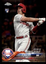 Scott Kingery 2018 Topps Chrome Update #HMT30 Phillies MLB READ FREE SHIPPING