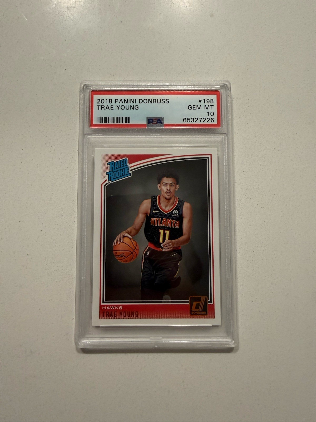 2018-19 Panini Donruss - Rated Rookies Trae Young #198 (RC)