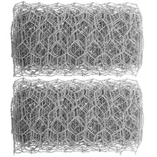 2Pcs Hexagonal Chicken Wire Netting Metal Mesh for Garden Fencing Projects 10.78 per metre
