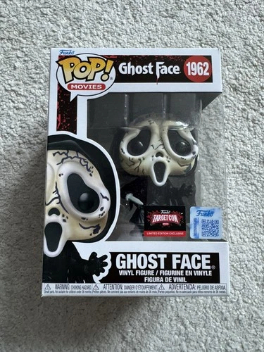 Funko Pop! Movies Ghost Face #1962 Ghost Face Target Con Excl W/ Protector