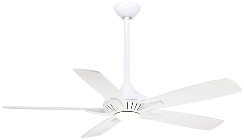 Minka Aire Dyno 52" Ceiling Fan - White 5-Blade Remote Control - Picture 1 of 4