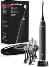 Aquasonic Black Series Ultra Whitening Toothbrush – ADA Accepted Electric Toothb