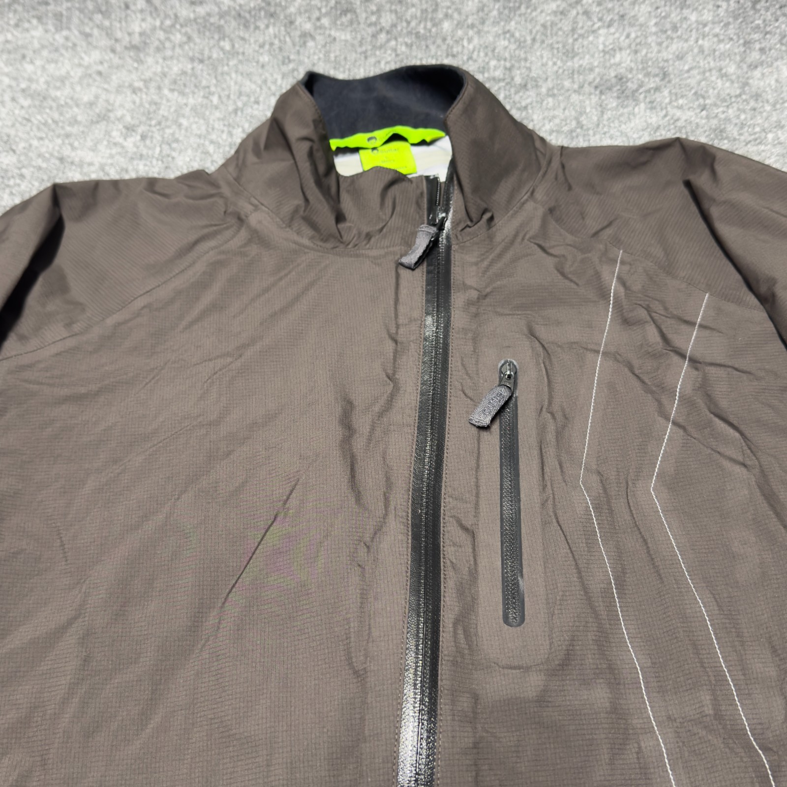 Cutter Cyclical eVent Shell Jacket Dark Brown Lig… - image 4