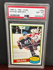 1980 Wayne Gretzky #250 OPC PSA 8