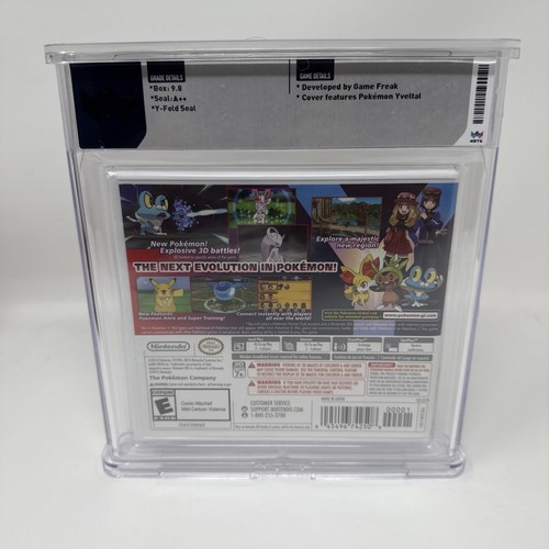 Nintendo 3DS Pokemon Classificato Y WATA 9.8 A++. Nuovo come nuovo!!!! - Foto 2 di 5