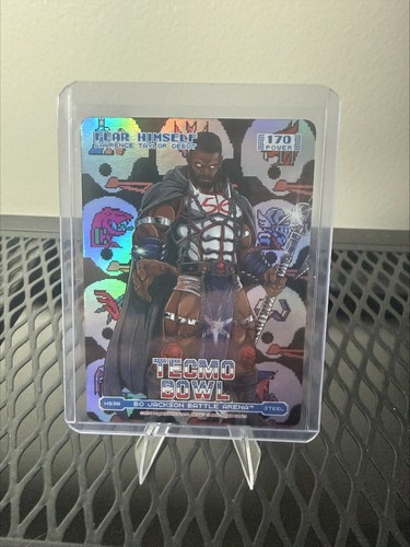 2026 Bo Jackson Battle Arena Fear Himself Steel Helmets Battlefoil #H538