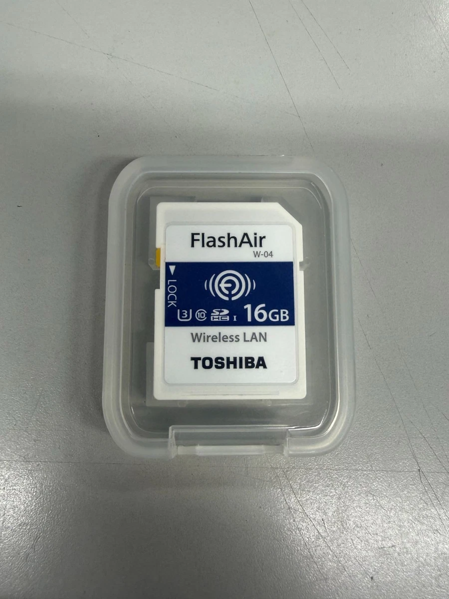 Toshiba Wi-Fi SD Camera Memory Cards for sale - eBay