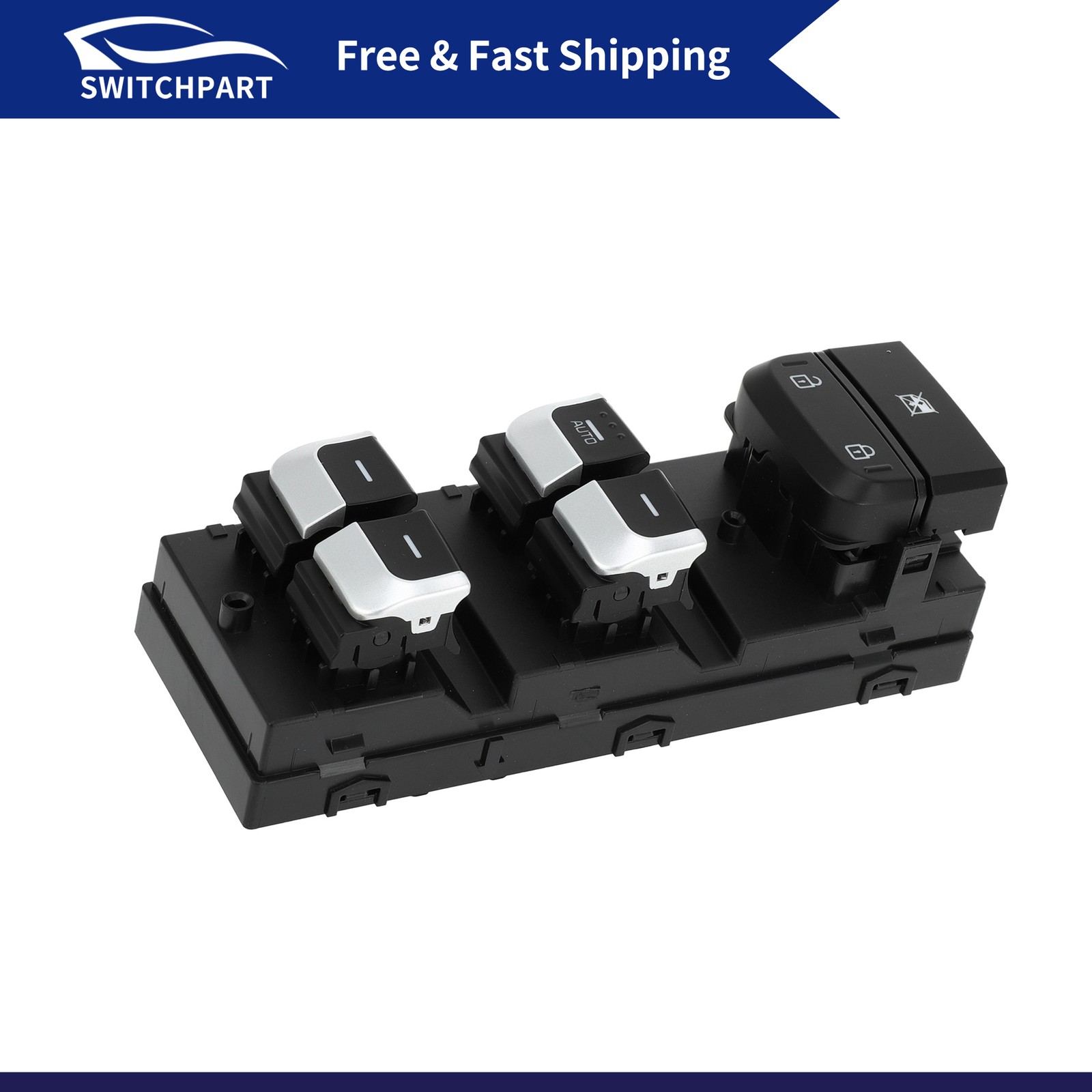 Front Left Side Power Window Switch fits for Kia Niro 2018 - 1 pcs