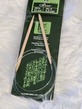 Clover Takumi Bamboo Circular Knitting Needles 36 Inch US 9 5.5mm