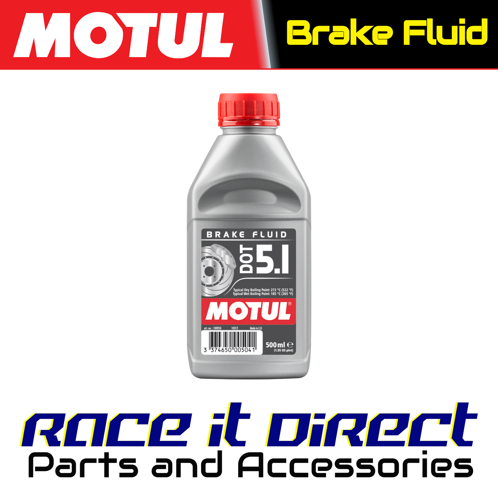 Brake & Clutch Fluid DOT 5.1 0.5L