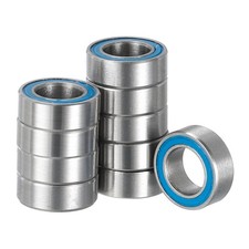 10pcs Deep Groove Ball Bearings 4x7x2.5mm Chrome Steel Balls Double Sealed ABEC3