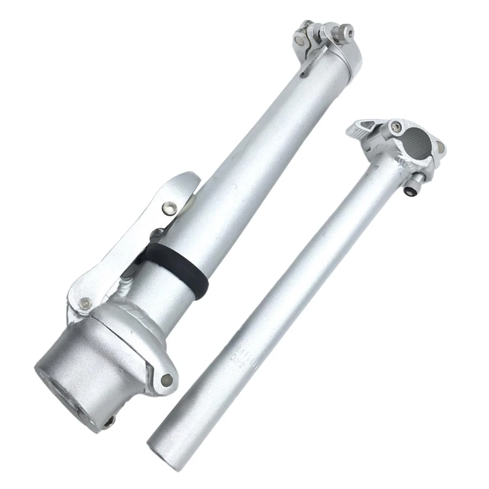 Tubo de cabeza de bicicleta plegable sin rosca tubo de vástago de cabeza de liberación rápida para 25,4 mm Foto 4 de 4