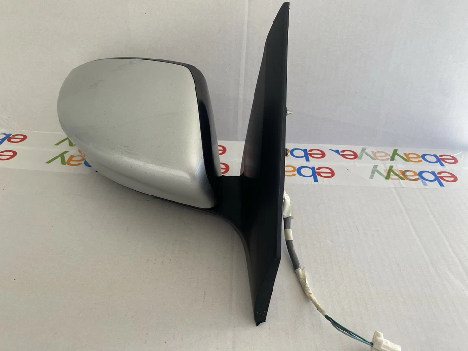 2013-2019 Oem Nissan Sentra PASSENGER Side View Door Mirror Silver Genuine - Image 3 of 4