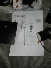 New Wall Lamp Fittings In Black
