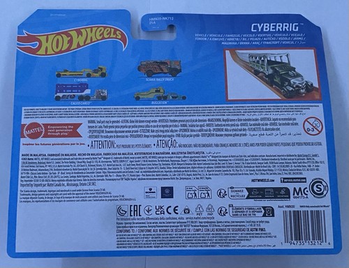 Mattel Hot Wheels track Fleet Cyberrig die cast Truck multi-color - Picture 2 of 2