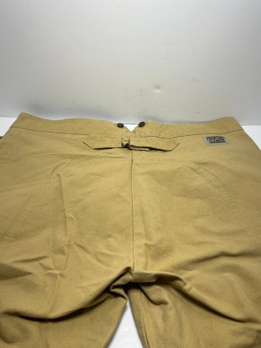 Frontier Classics Buckle Back Pants Button Fly Size 46x32 canvas brown western - Picture 6 of 10