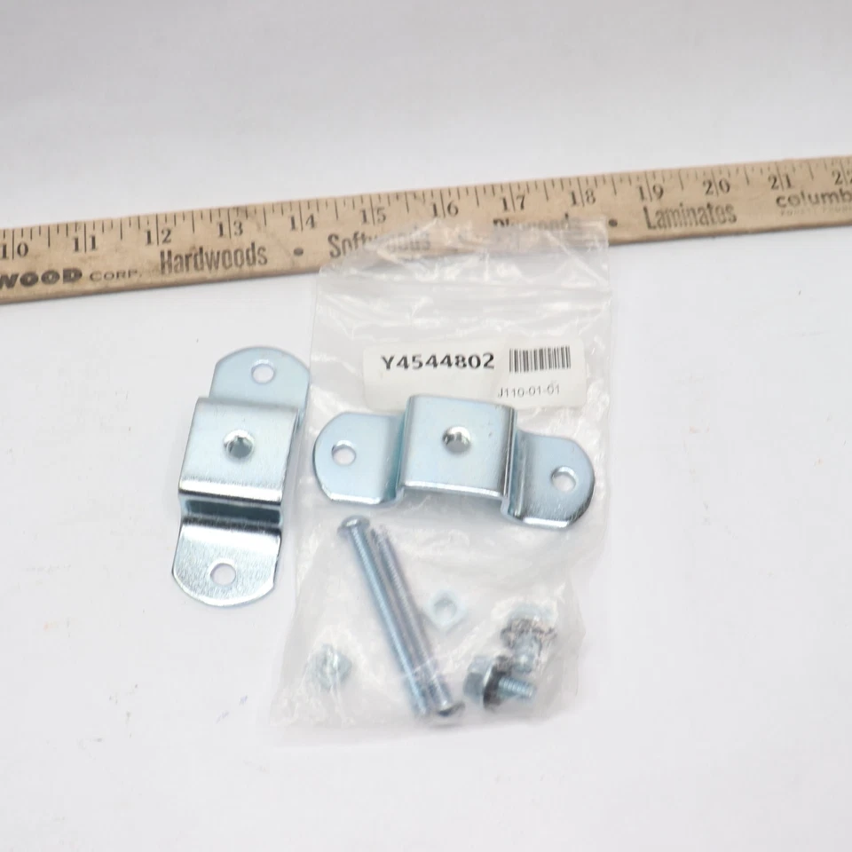 Lazo de mango de maletero de borde recto acero níquel 3/4" Y4544802 - sin clavos Foto 4 de 4