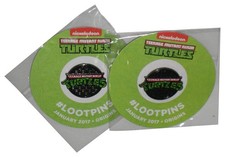 Teenage Mutant Ninja Turtles Lootcrate 2017 Sewer Logo Pin Lot - (2 Pins)