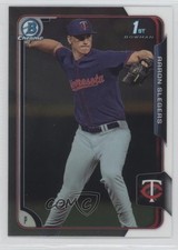 2015 Bowman Chrome Prospects Aaron Slegers #BCP105 4l3