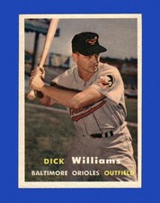 1957 Topps Set-Break # 59 Dick Williams NR-MINT *GMCARDS*