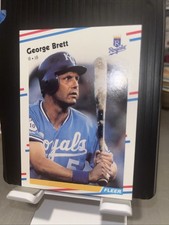 1988 Fleer George Brett 254 Kansas City Royals 
