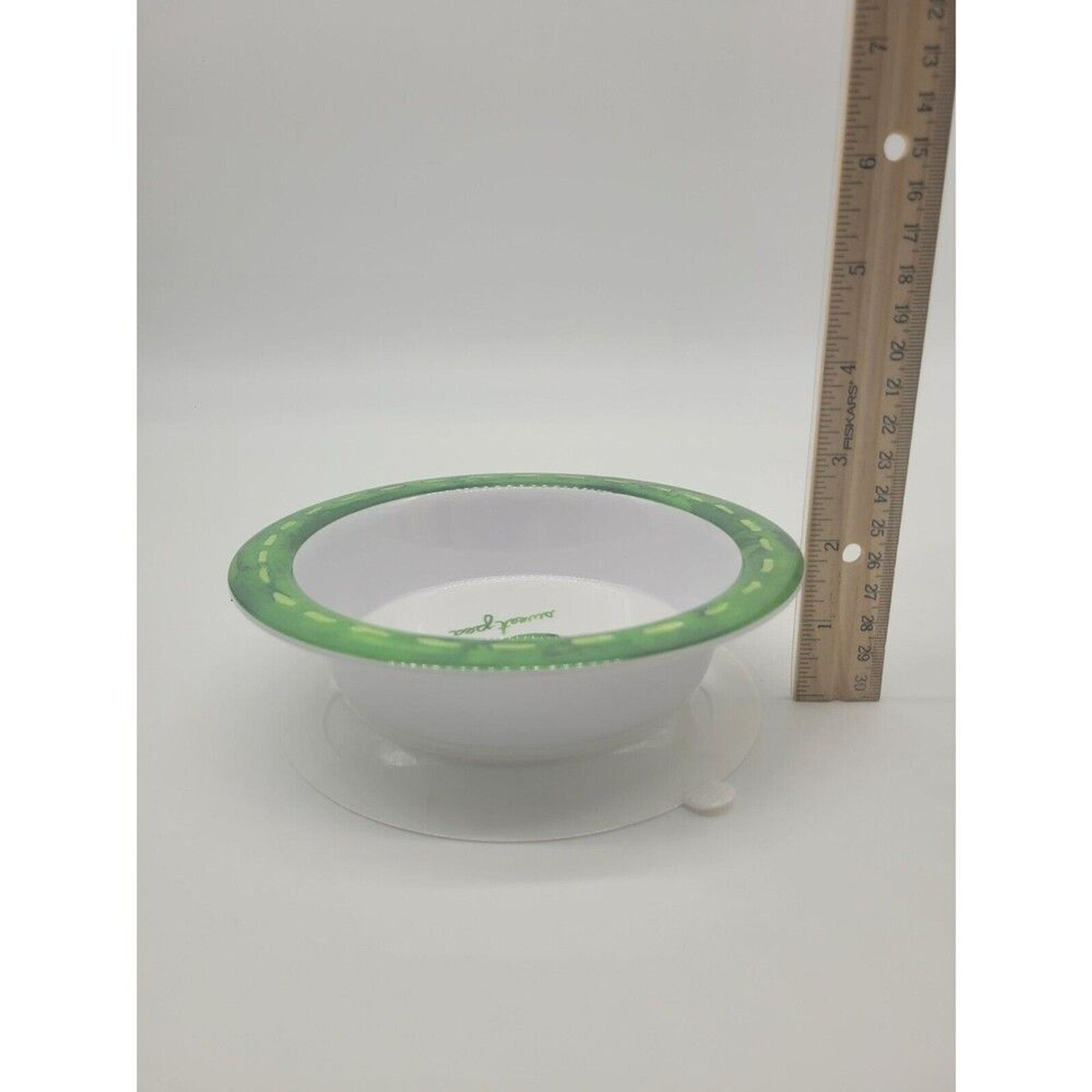 Pottery Barn Kids  Sweet Pea 3 Piece Set Sippy Cup Suction Bowl & Plate