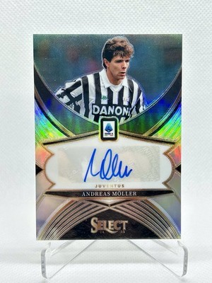 Panini Select Serie A 2024-25 Andreas Möller Autograph Prizm #SE-AM Juventus