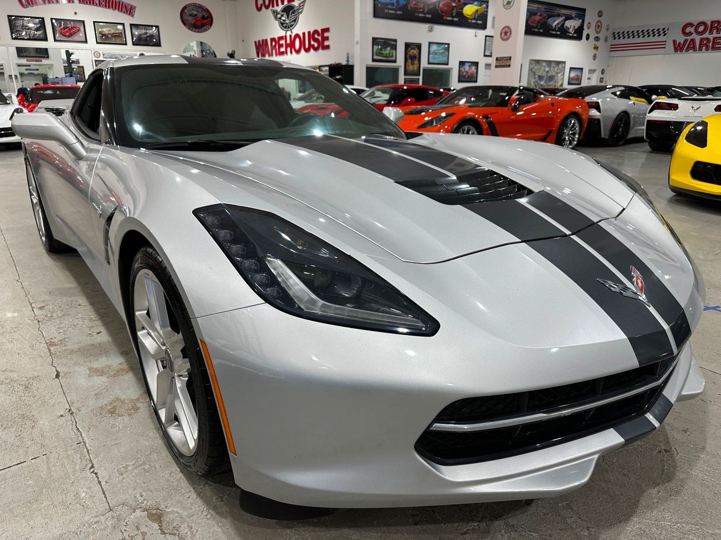 2014 [GAN] Blade Silver Metallic Chevrolet Corvette   | C7 Corvette Photo 5
