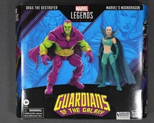 Hasbro - Marvel Legends - DRAX THE DESTROYER & MOONDRAGON - New - Unopened