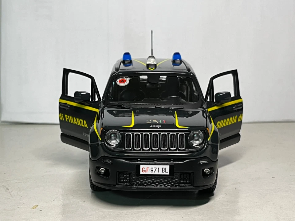 MAISTO JEEP RENEGADE 1/24 GUARDIA DI FINANZA 250° ANNIVERSARIO 1/24 ARTIGIANALE - Immagine 2 di 4